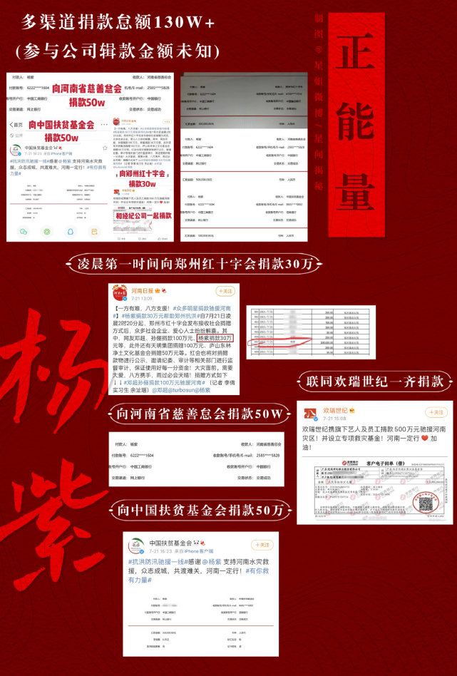杨紫|做好事不留名：朱一龙易烊千玺低调捐100万，周冬雨200万，杨紫捐款4次
