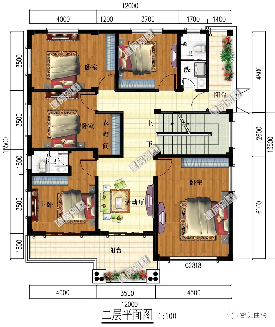 不论什么年代,能在老家盖新房子,都是一种成功的体现
