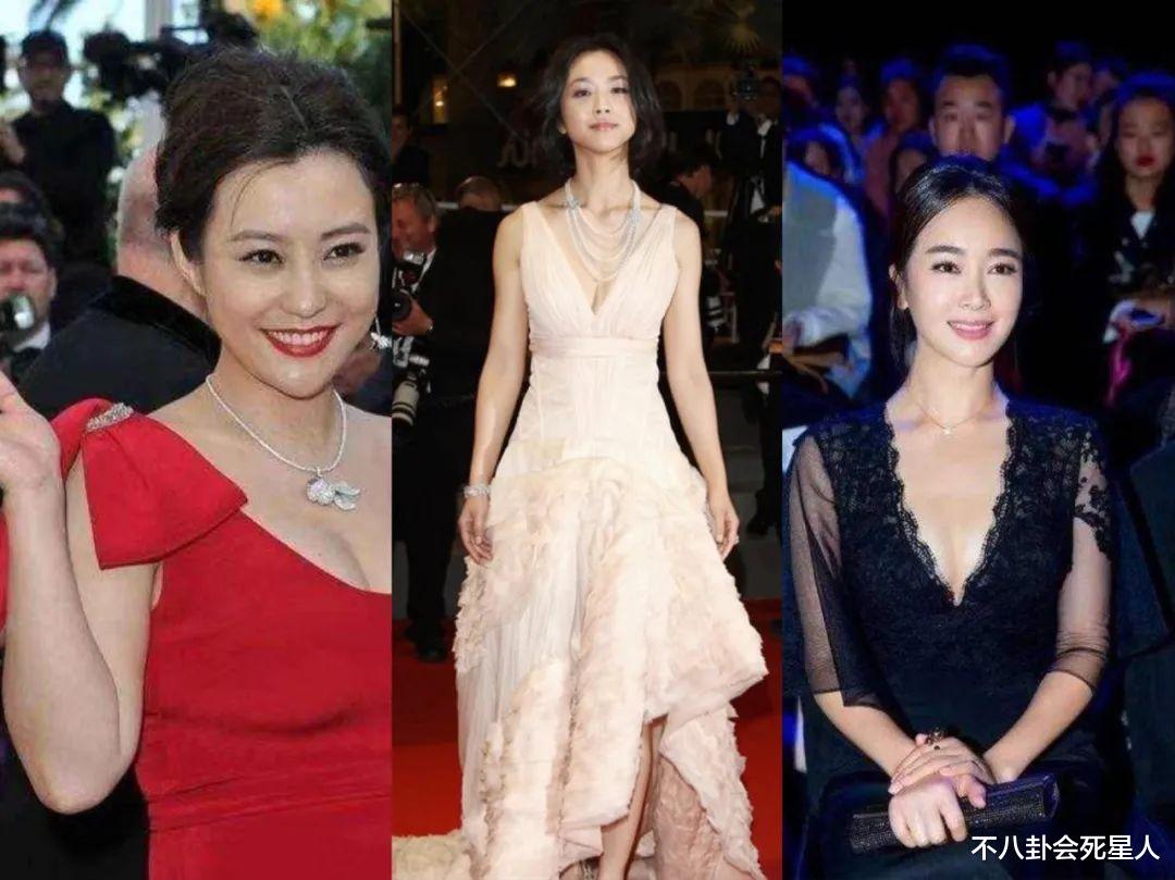 左小青|?文艺女神走性感路线，深V、短款睡衣，在红毯上一个比一个敢穿