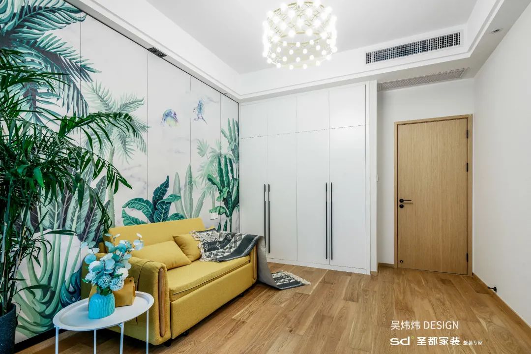 圣都家装北欧风别墅装修，三孩家庭的现实版童话王国！