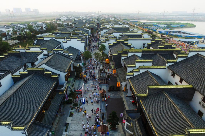 观音山 安徽一“假古镇”走红,耗资80亿门票80,风头盖过黄山景区