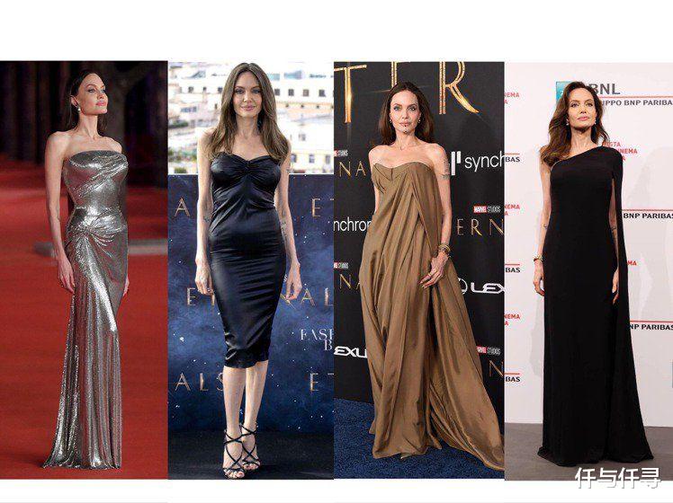 安吉丽娜·朱莉|朱莉红毯造型接发成败笔，长女希洛晒逆天长腿比妈女神装还吸睛