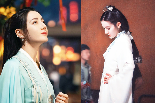 任嘉伦|任嘉伦《驭鲛记》亮出少女腰，迪丽热巴挡不住少女肩