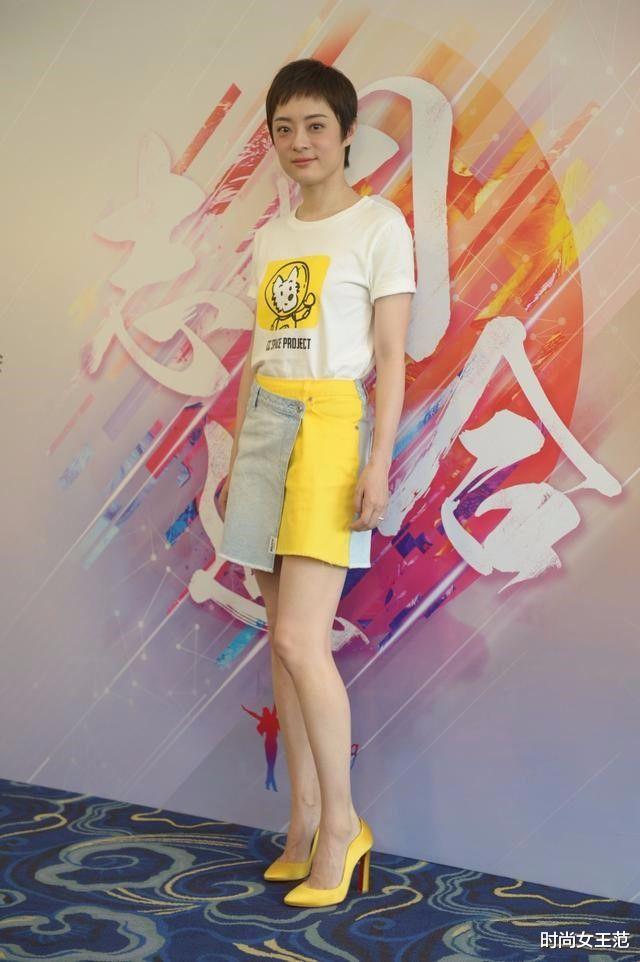 短发|孙俪剪个萝莉短发，再穿连帽卫衣，比之前有女人味还有少女感！