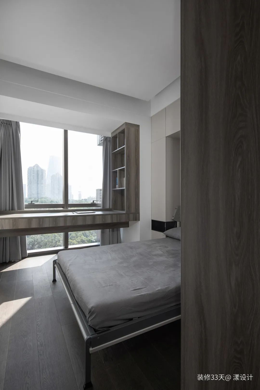 装修设计：125平现代简约高级质感两居