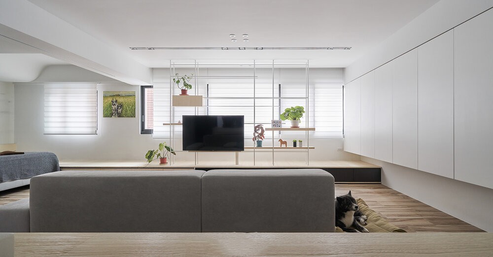 |再给我个机会，我也要打通阳台做双功能区，家里宽敞了2倍不止！