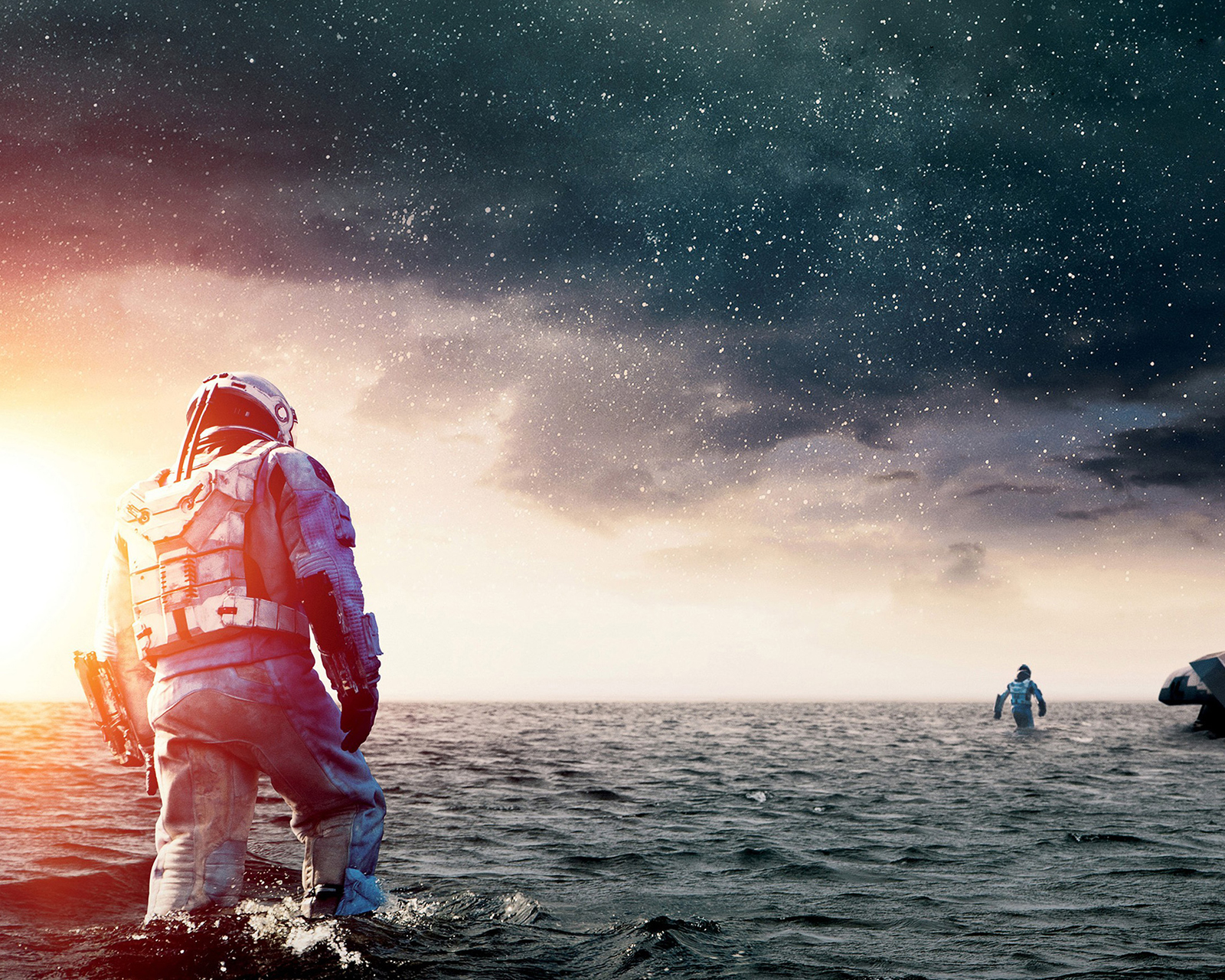 宇航员|宇航员到外星球后，发现这里全是水，一个浪打出有1000米高（上）