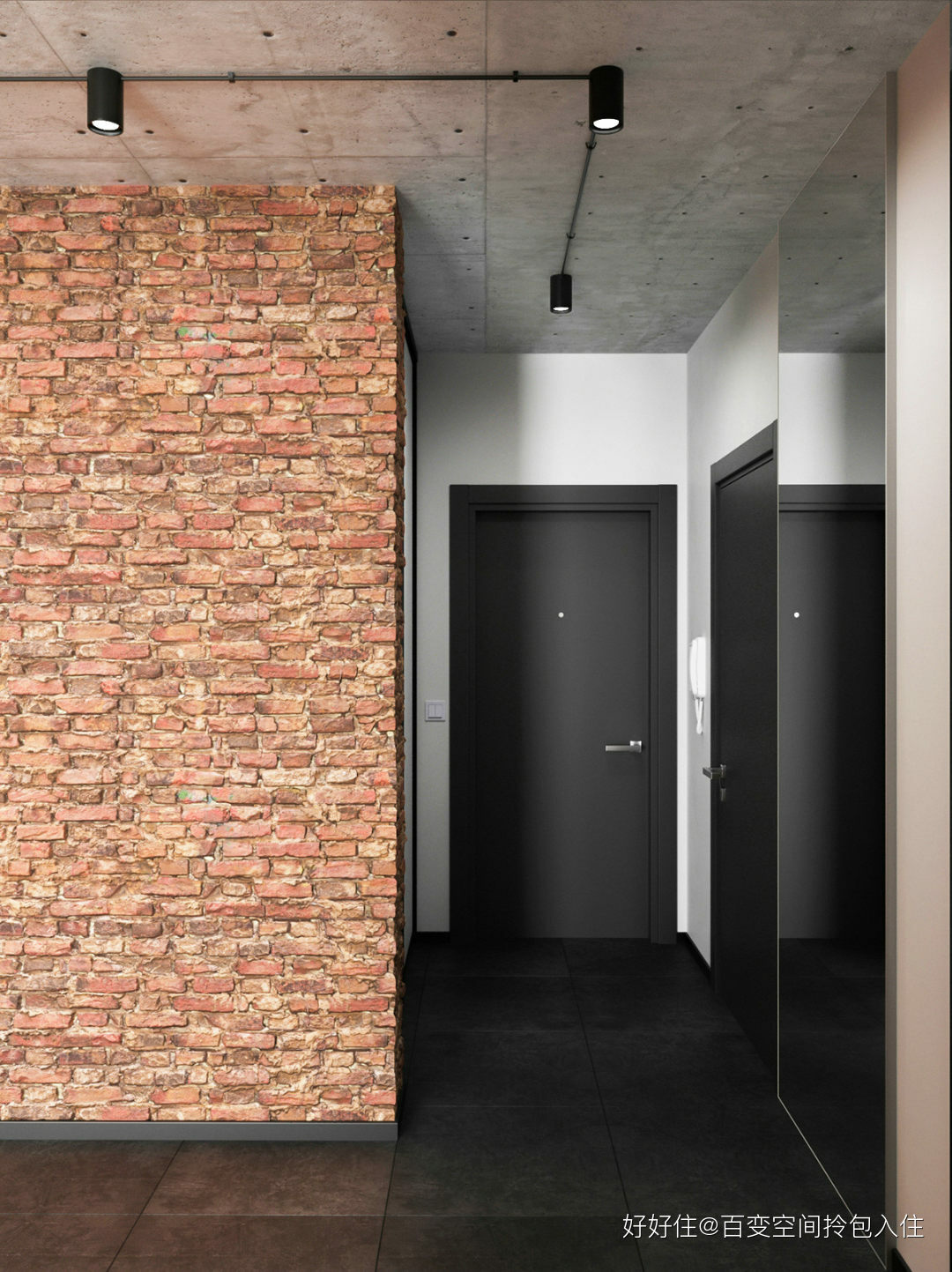 软装百变君|60㎡阁楼公寓设计,是你喜欢的feel吗!