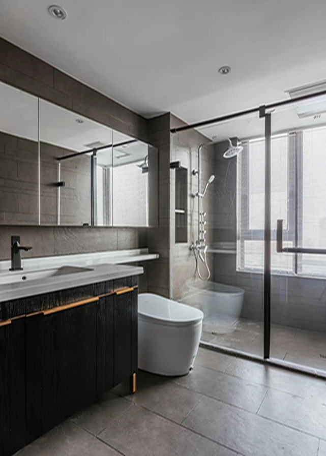 118平美式风三居室，再简单的设计也是美的?仪?式