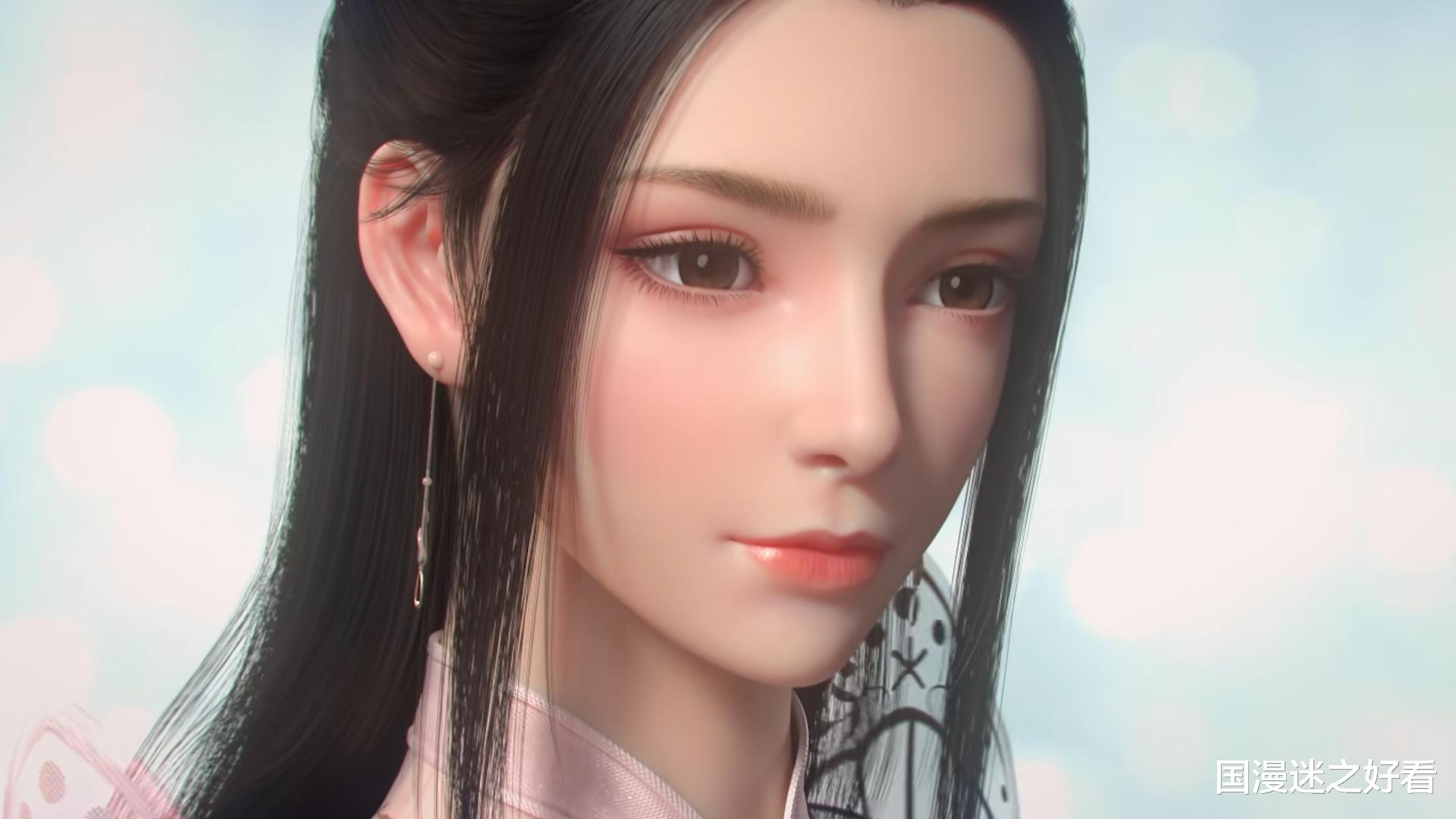 恶魔果实|斗破苍穹：萧薰儿新形象惊艳登场，一袭青衣出尘脱俗，太惊艳