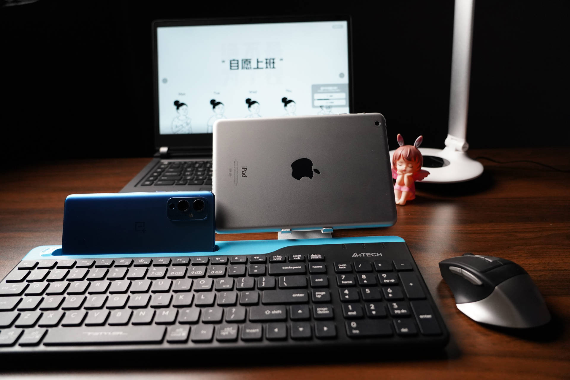 云闪付|办公码字利器，A4TECH双飞燕FBK25键鼠套装