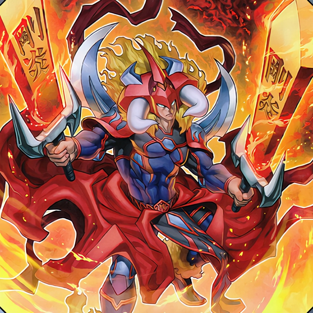 |炎之剑士的进化史，与黑魔术师为伴，实卡后被改，统领效果新马甲