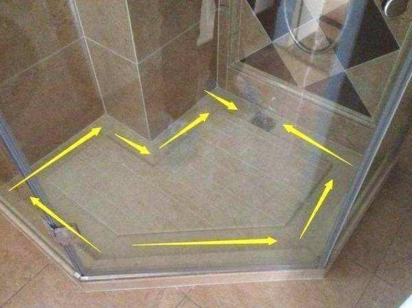淋浴房地面别再贴瓷砖了,做“拉槽”是很好的,下水速度快十倍