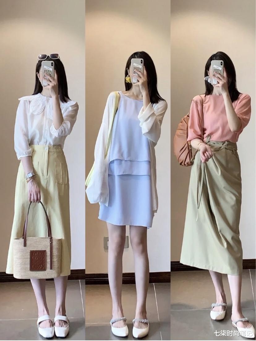 七柒时尚笔记|炎炎夏日怎么穿？这些搭配示范，清凉舒适又显气质