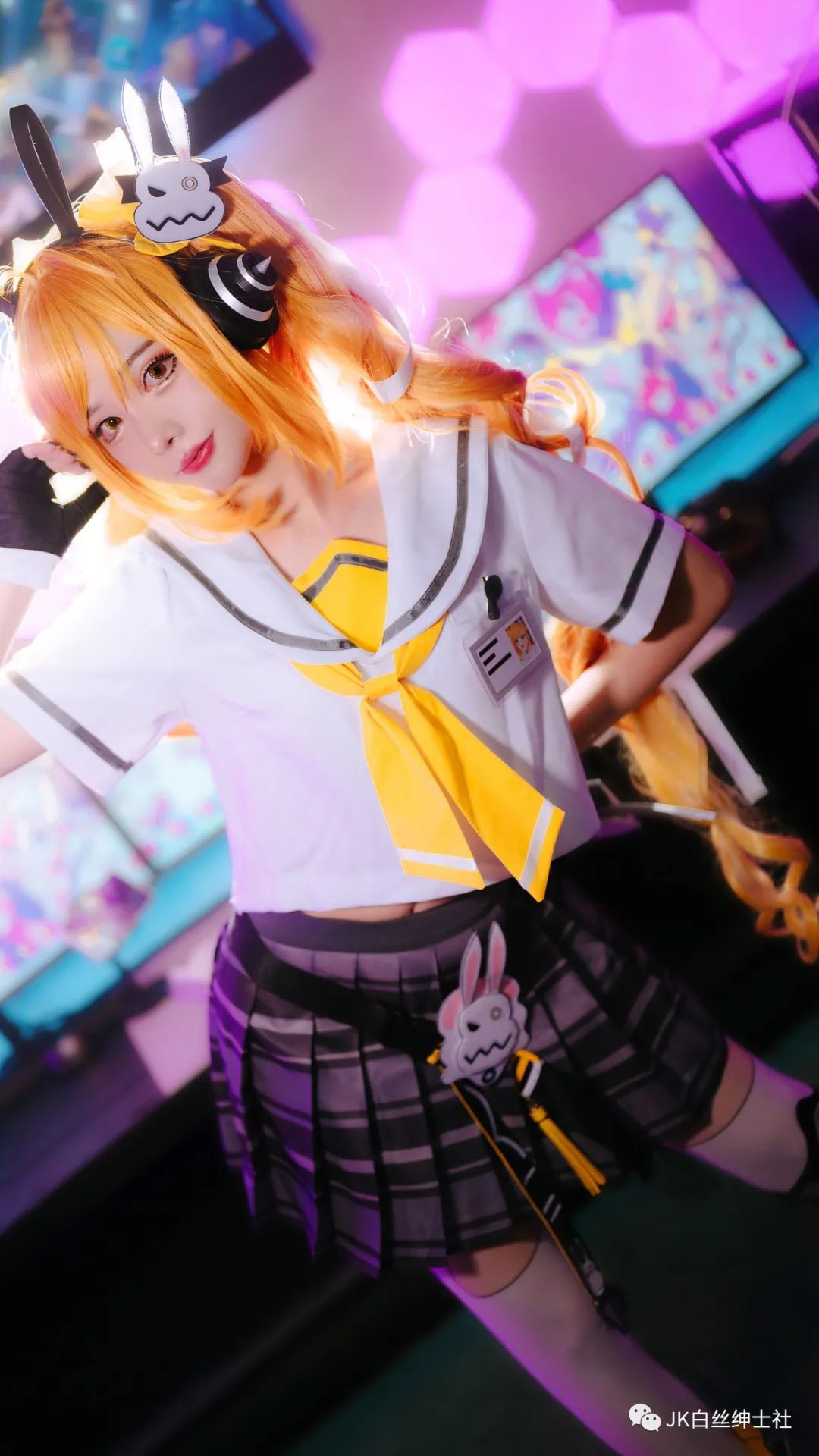 安琪拉|cos:王者荣耀?安琪拉时之奇旅cos正片@nico酱