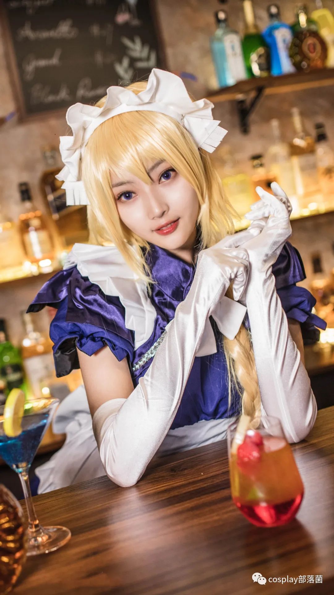 |cos：fgo白贞女仆cos正片