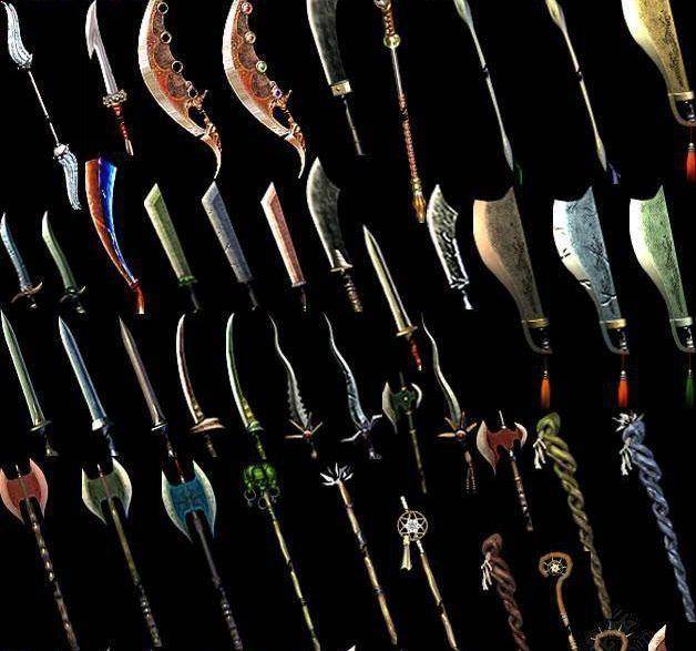 倪妮|热血传奇：传奇战士经典武器