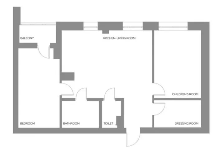 装修效果图 | 74㎡简约装修，呈现二居室的独特韵味