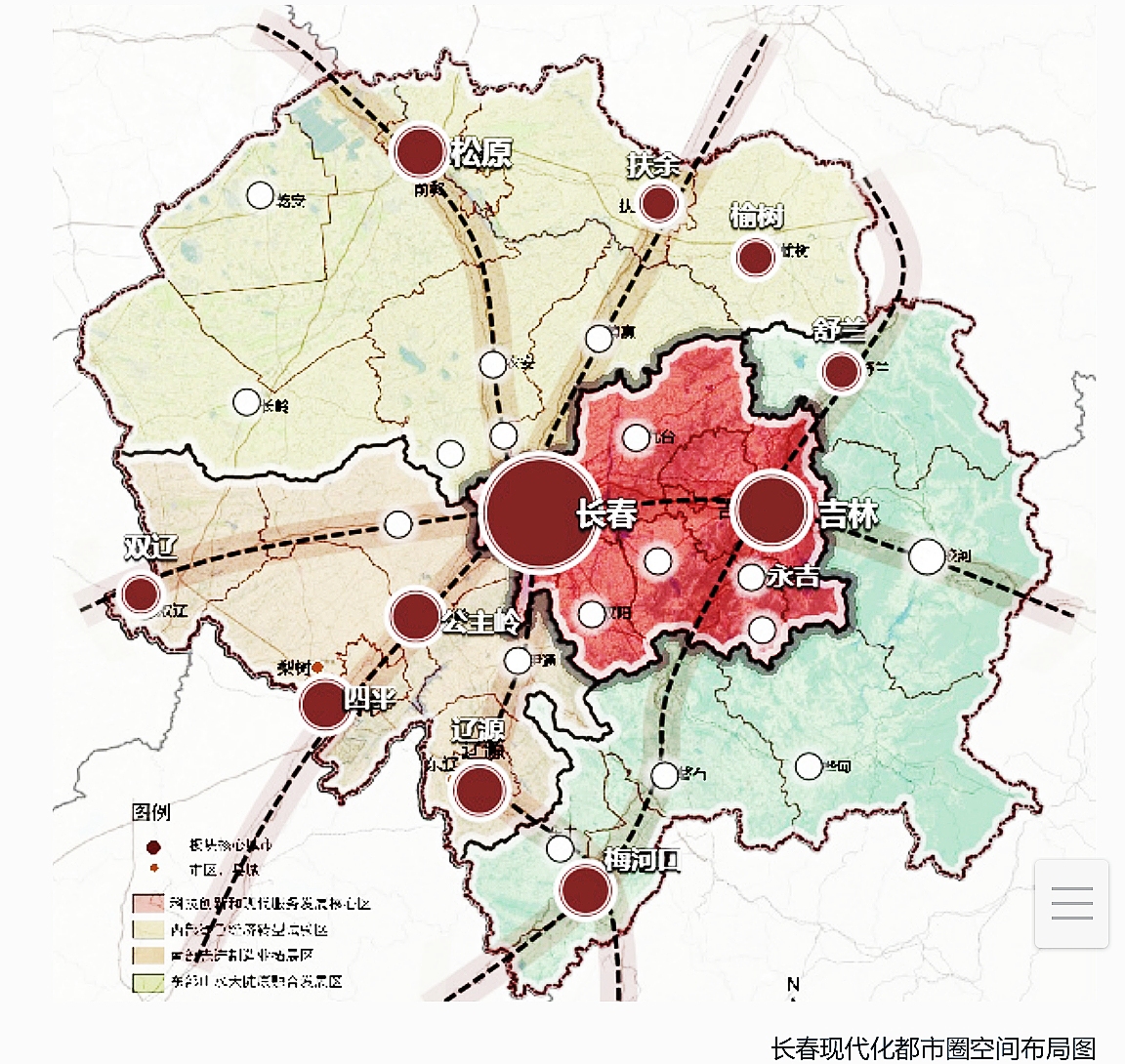 麻城漫谈 我国东北第三大省，将建设一圈三区四轴，打造区域经济增长极