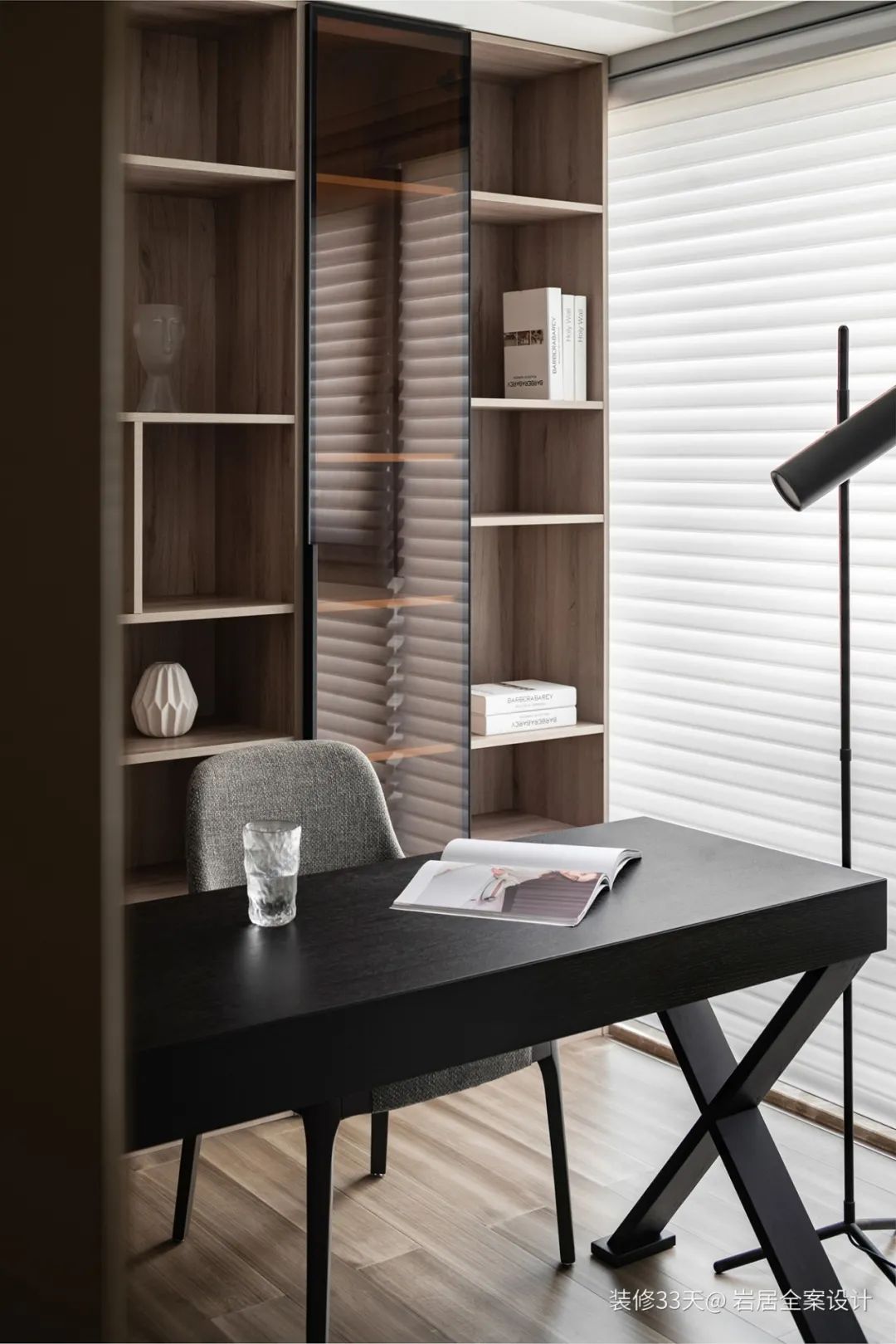 装修设计:132平实用又质感现代简约四室