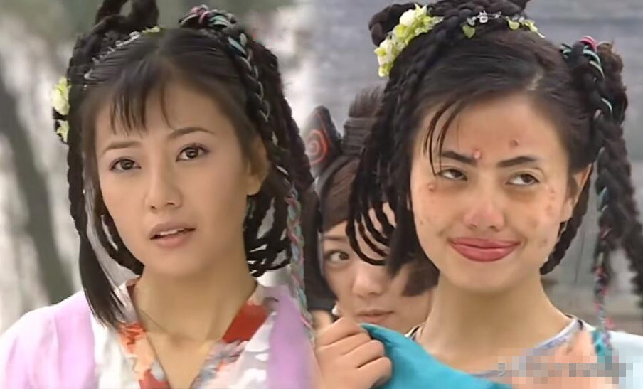 高圆圆|7大美人拉下面子扮丑毫不敷衍，最后一个实力演绎有点瘆人