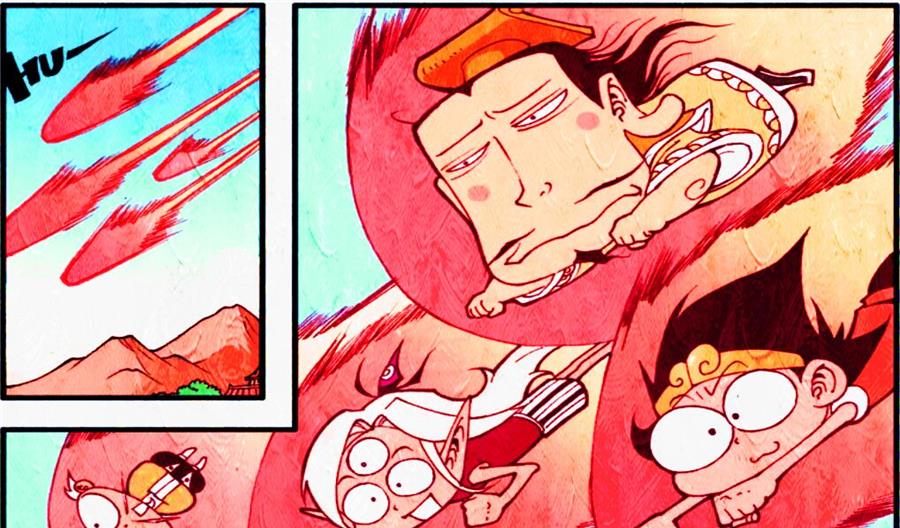 漫画|同样是神仙下凡，帝哥变成低调大叔，太白却“招摇过市”