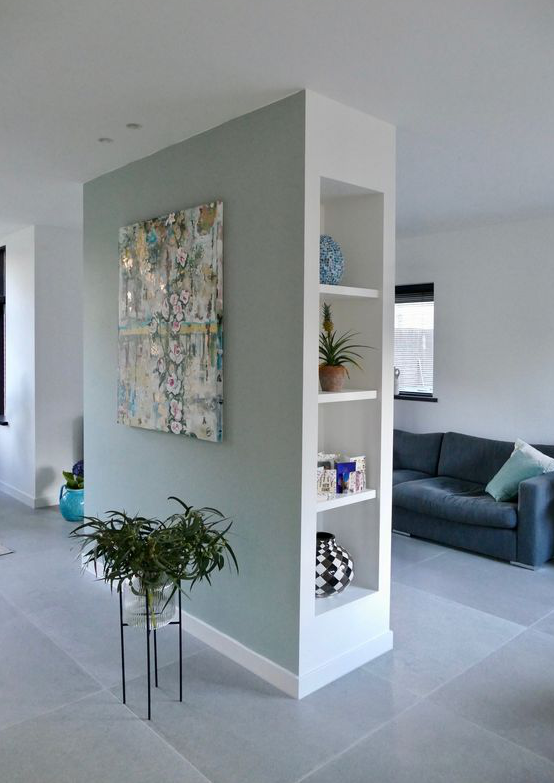 隔断墙挖壁龛，不占1㎡空间可省下买柜子的钱，这便宜你不占吗？