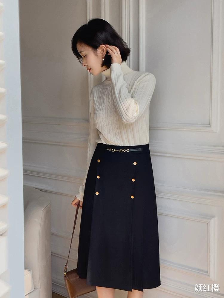 颜红橙 秋冬穿搭在精不在多,试试这些保暖舒适的基础款单品,百搭又洋气