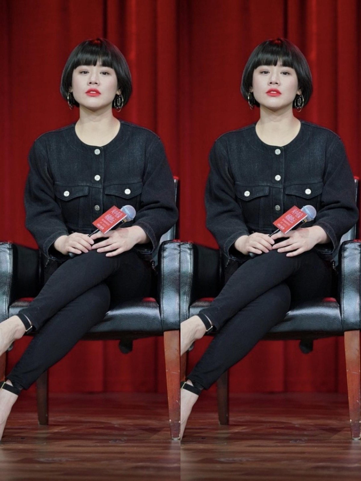土豆泥 马思纯谈了恋爱后更嫩了，“妹妹头”看着真乖，还显得挺瘦的