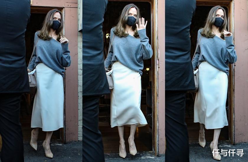 |安吉丽娜朱莉老树开花，周旋两男爱情得意，露香肩签名售书引轰动