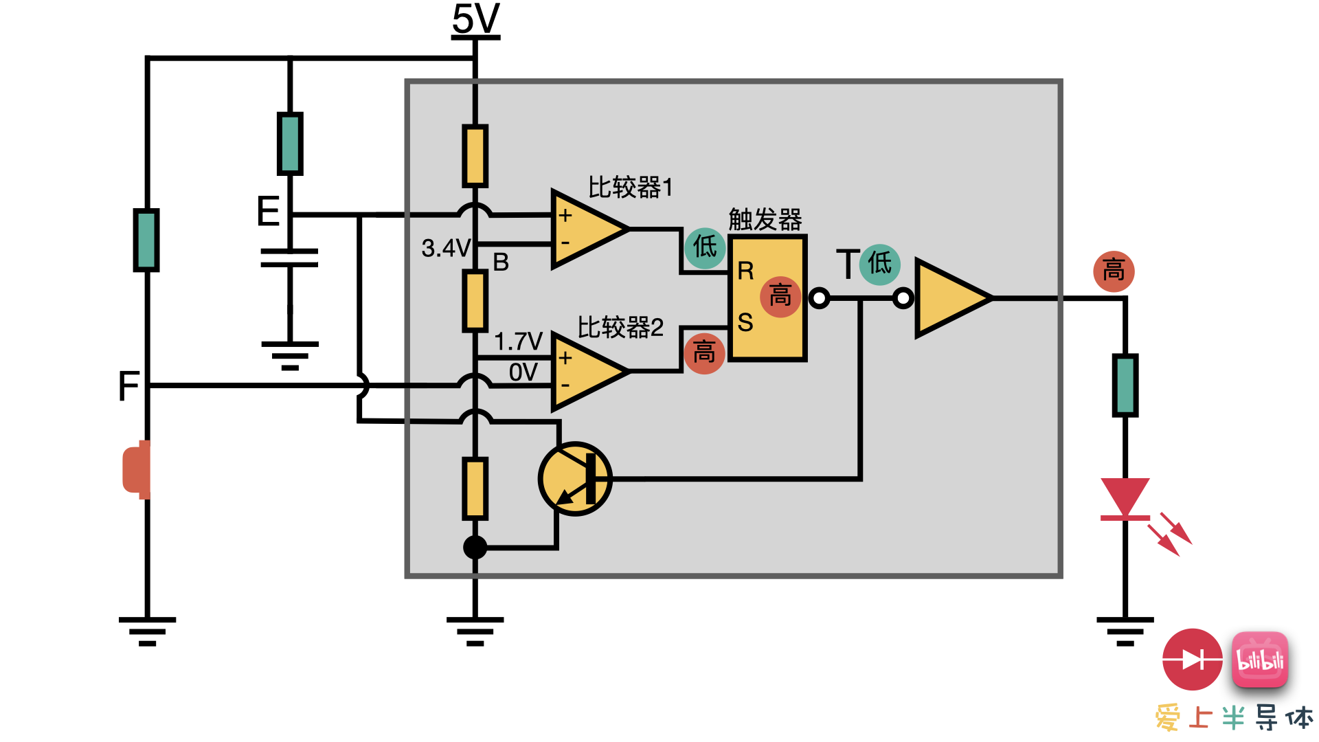 耳机|不用单片机，用555实现定时器的功能，超级简单