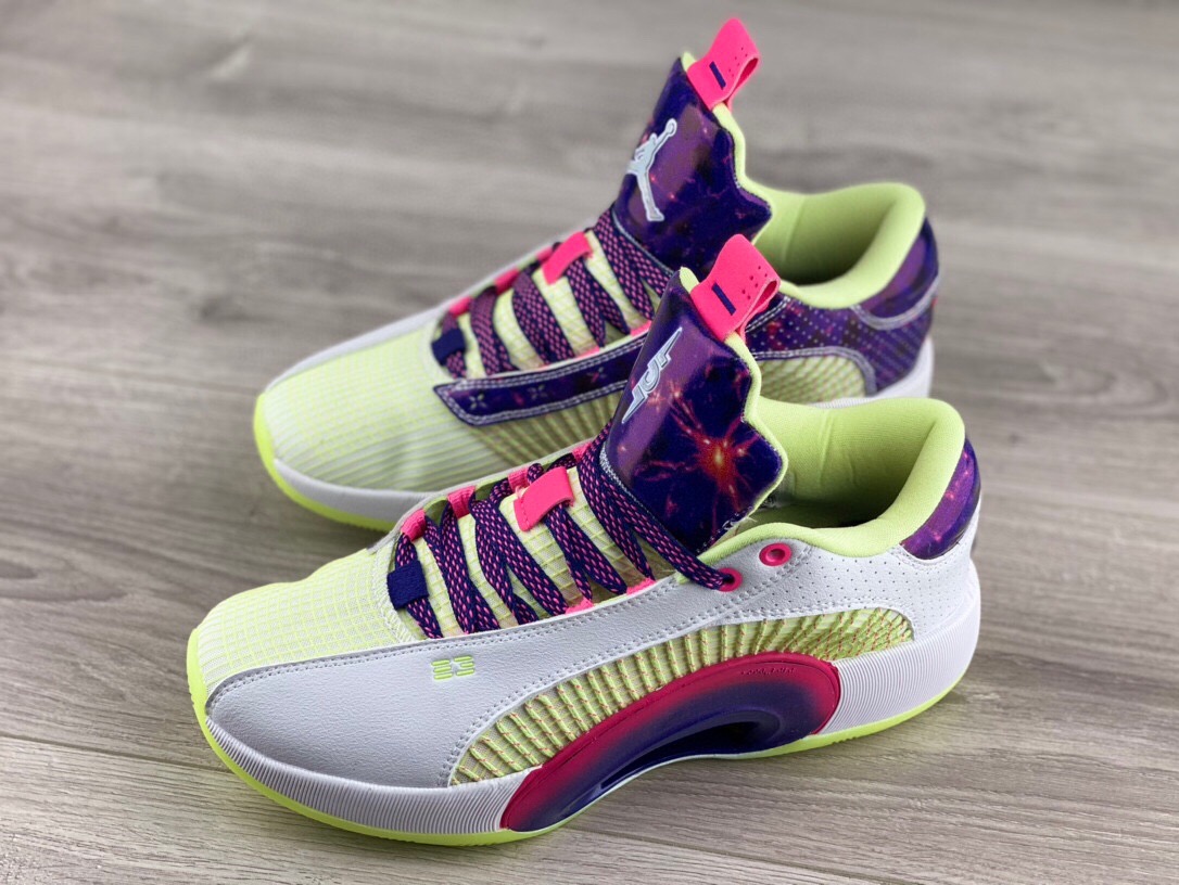 莆田鞋匠|Air  Jordan 35 Low “Luka Doncic”白紫低邦 东契奇专业实战篮球鞋