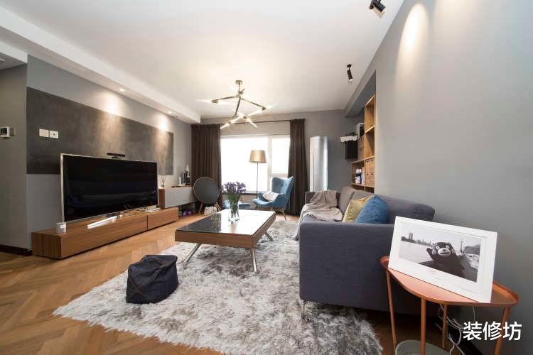 装修坊|70平的魔法空间，有独立浴缸和衣帽间，堪称两个人居住的首选