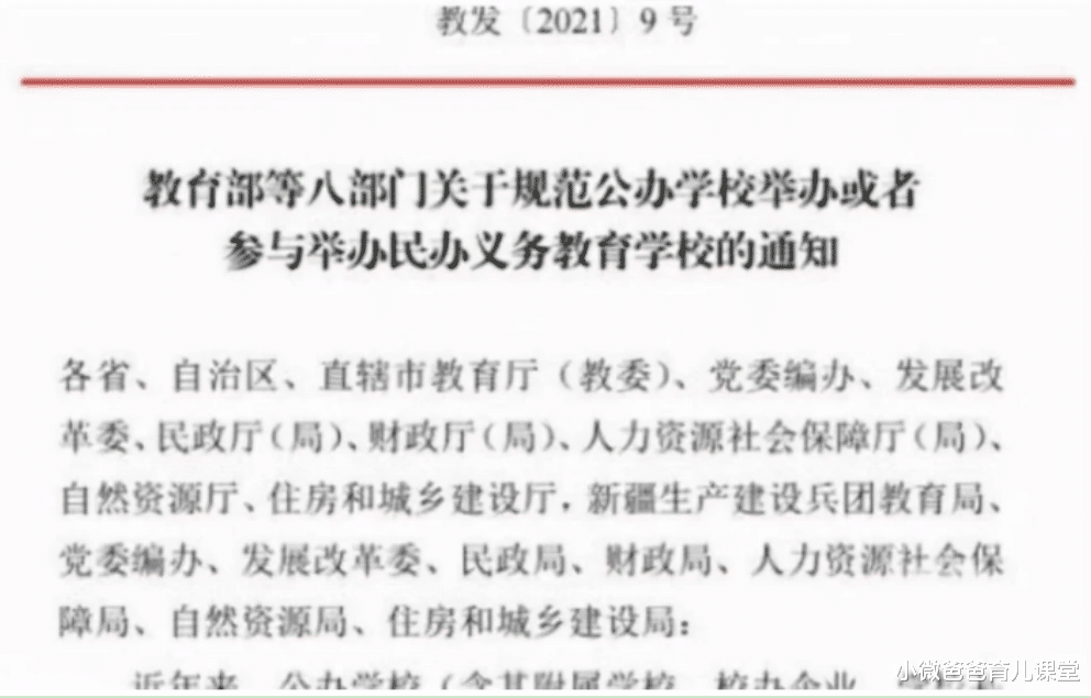 小微爸爸育儿课堂|私立学校或将面临整改,部分转为公办学校,私立老师喜忧参半