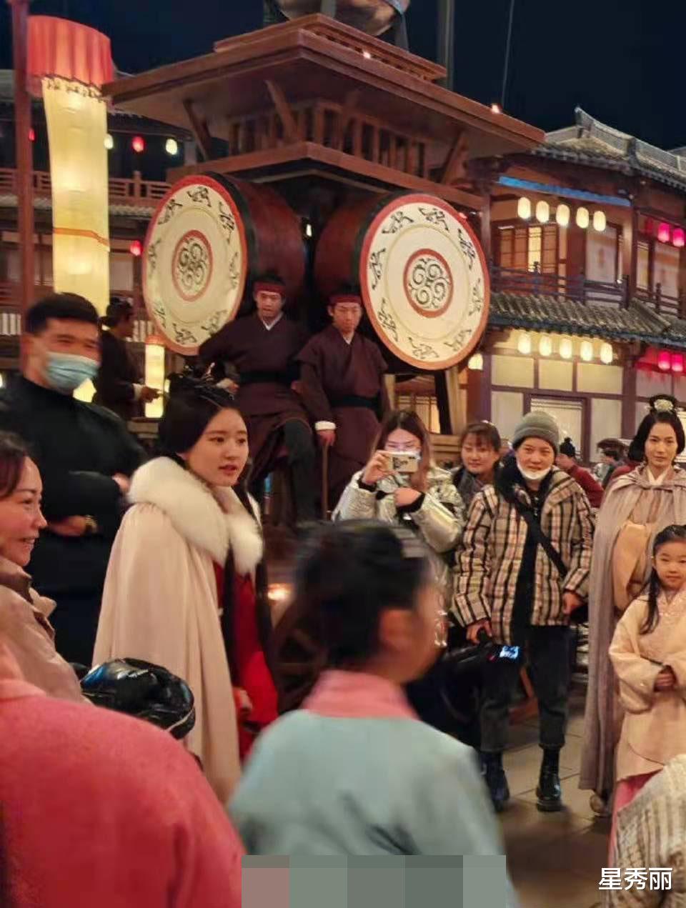 赵露思|赵露思新剧扮相，难免对《星汉灿烂》造型有点忧心啊！