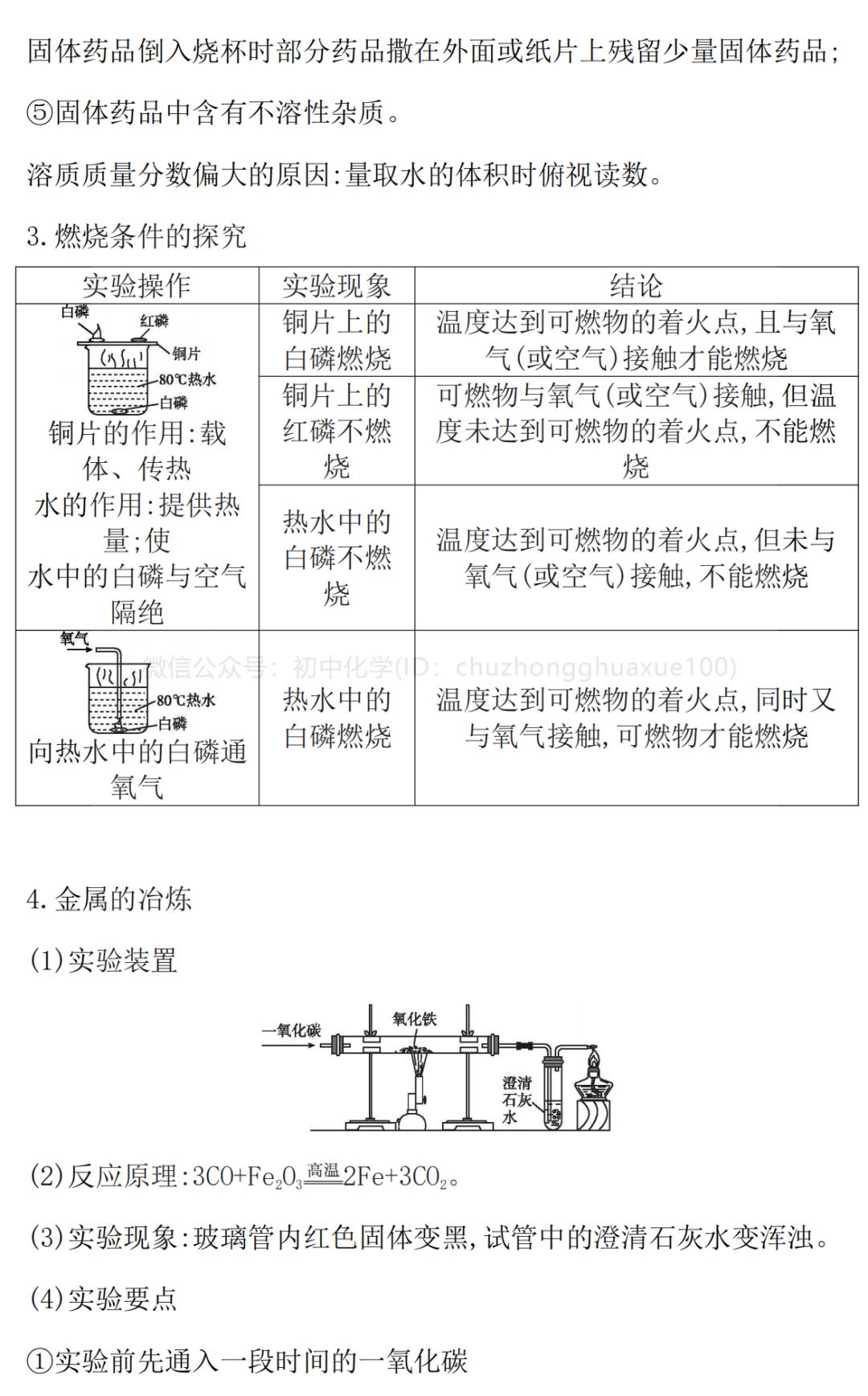中小学|初中化学：超全知识手册！期末考前资料！