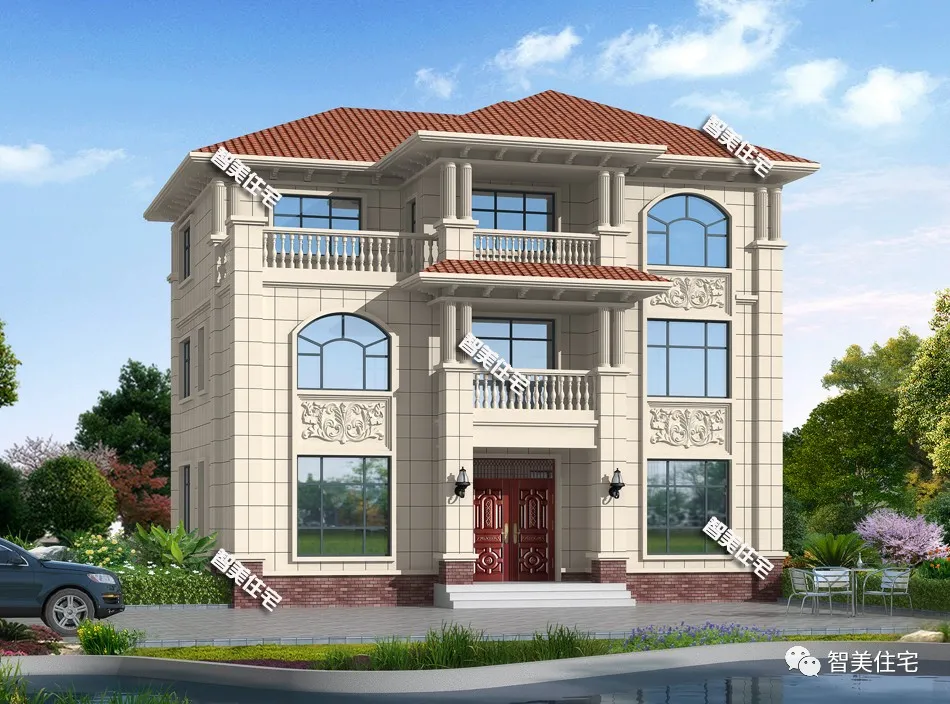 老家风景美如画，配上我家的新房子，这画面美得令人心动！