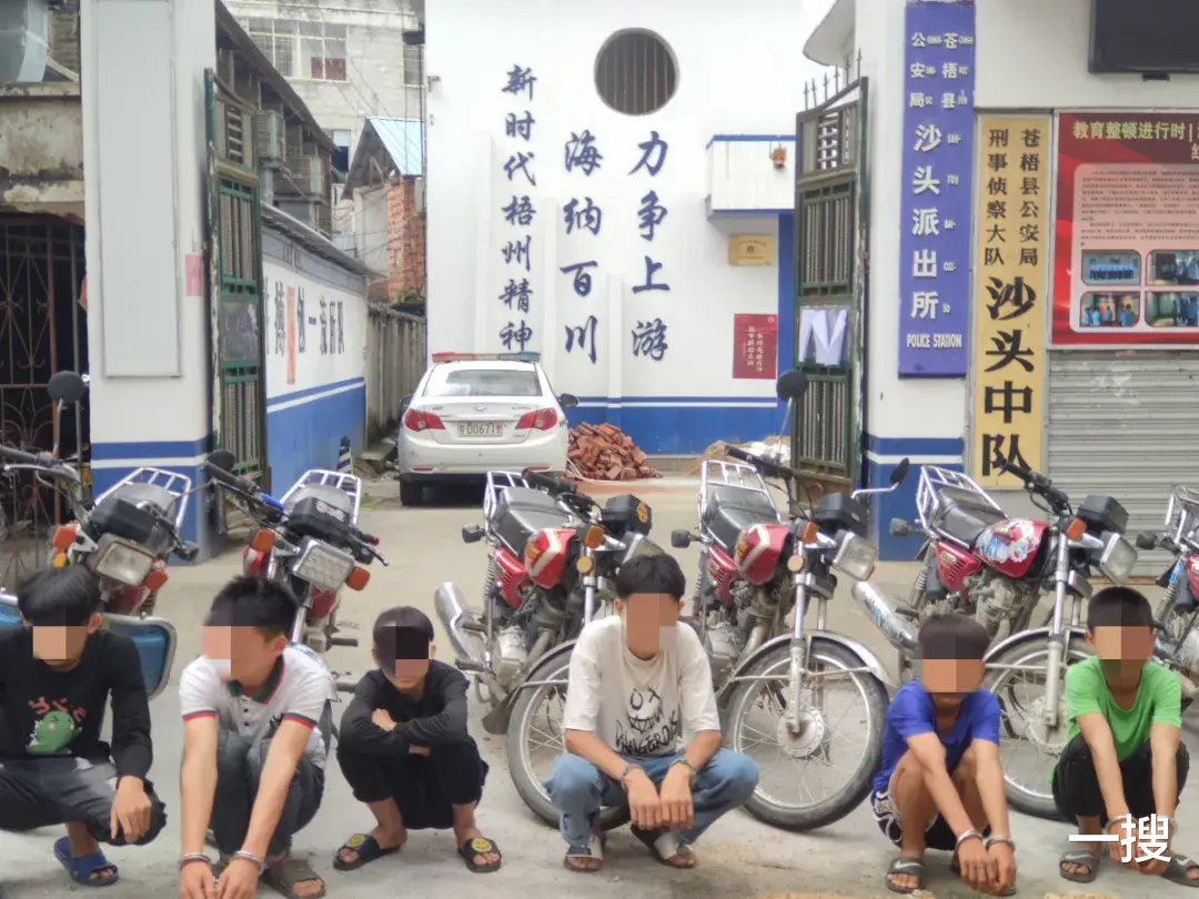 一搜 广西警方快速打掉一盗窃团伙，破获系列摩托车盗窃案13起