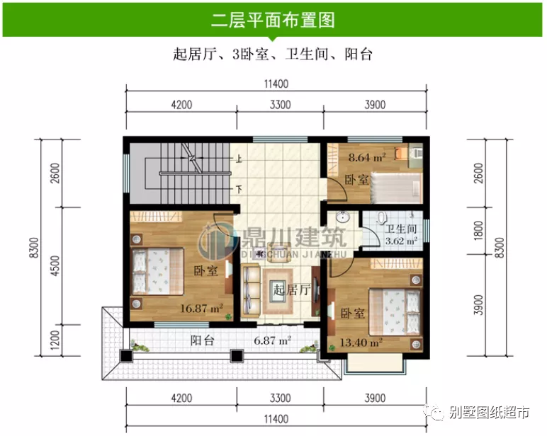 占地100平内，6款农村别墅，户型虽小，都是备受好评的农村别墅