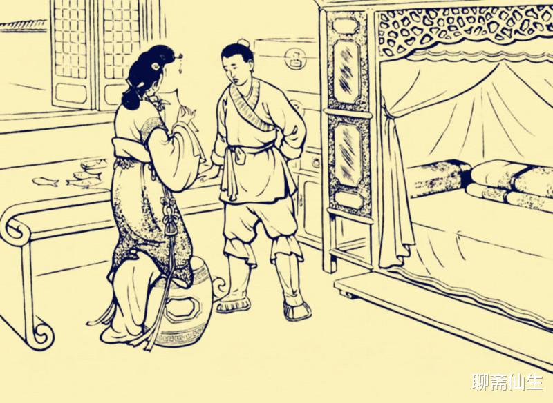 聊斋仙生|民间故事：洞房夜新娘要求三年不准点灯，新郎一年后点灯一看哭了
