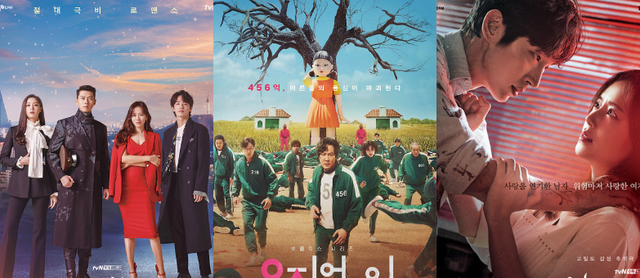 关晓彤|2021票选最佳韩剧:鱿鱼游戏仅第六,爱的迫降上榜,这部荣登第一