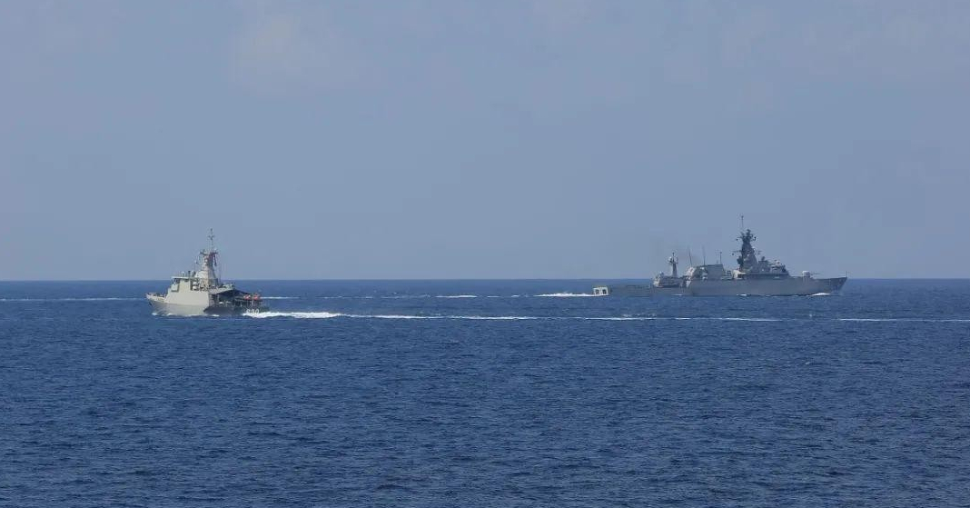 中國海軍逼近澳州“傢門口”？英媒發出危險信號，莫裡森心虛瞭？-圖2