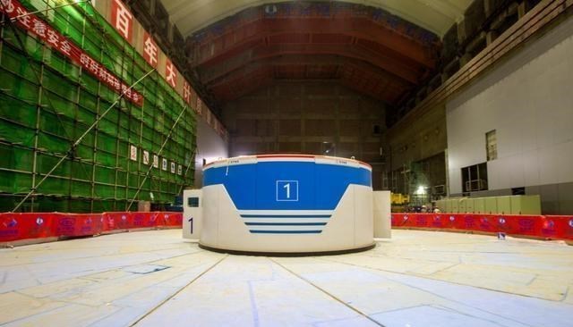 雾夏菌百宝 世界上单机容量最大的水电机组,部分机组进行重要的技术调试