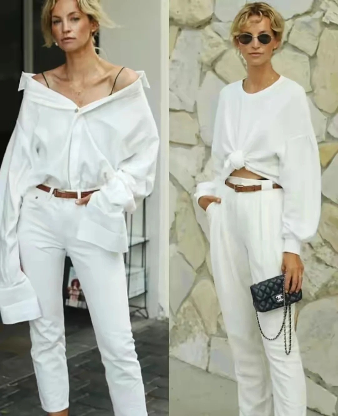 |穿白衬衫太土？3种风格，多套搭配，让你轻松穿出高级感