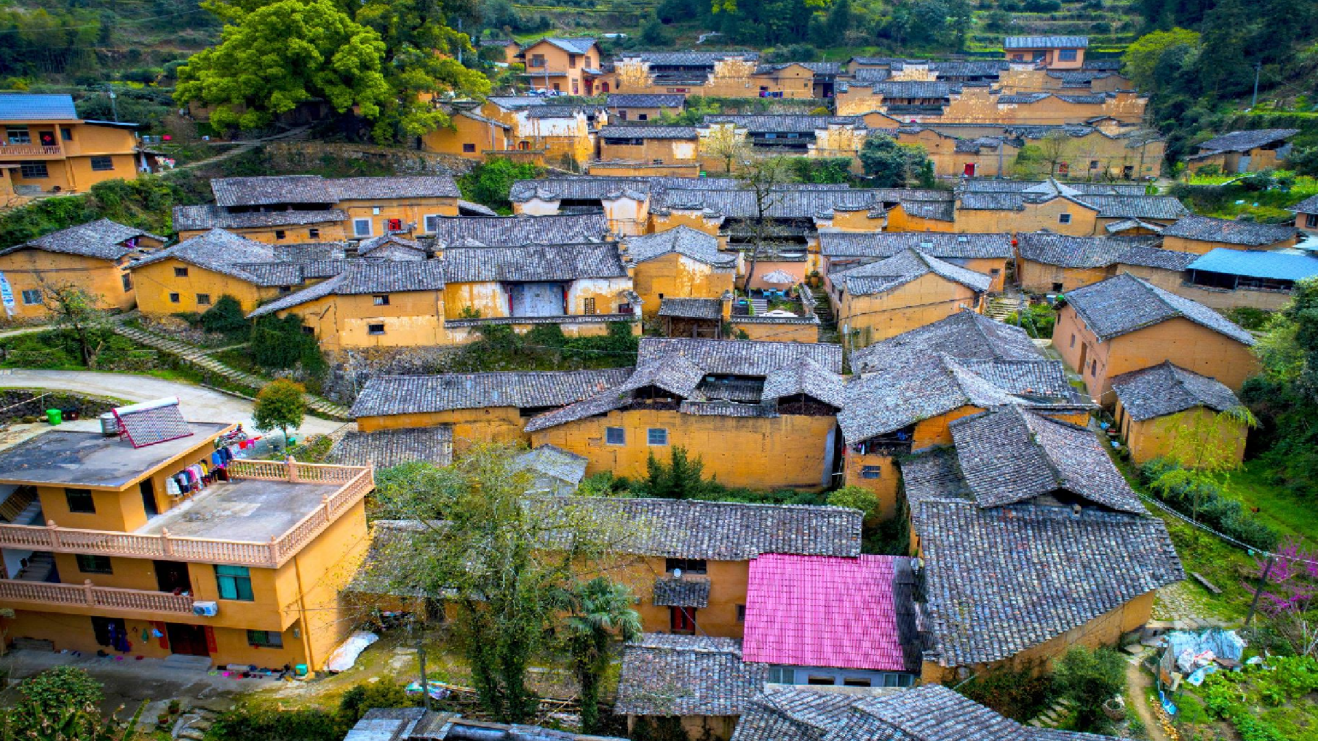 五台山 浙江一座350年得到古村，享有“金色布达拉宫”之称，人少景美！