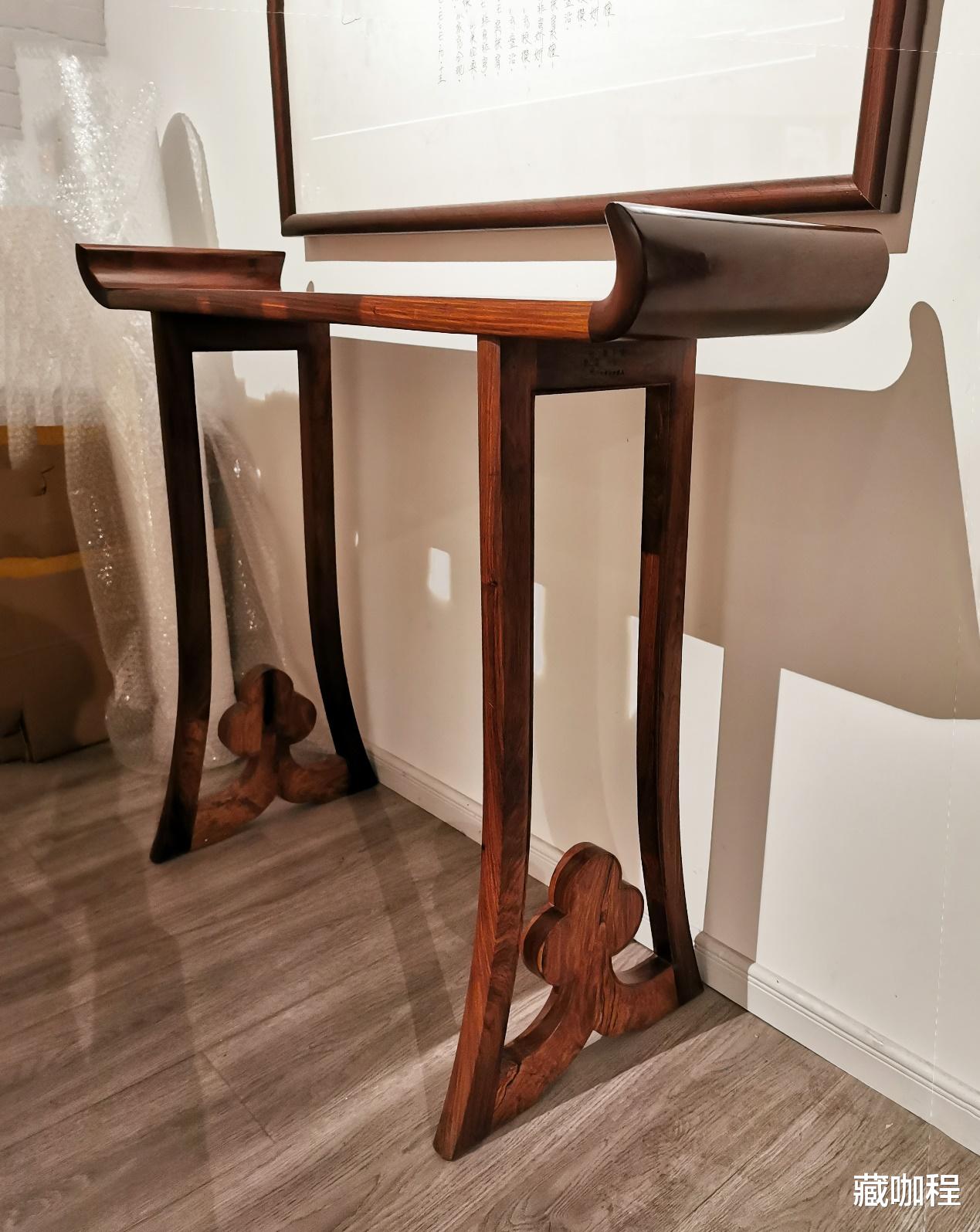 翡翠|顶一只清代箱笼，黄花梨宋式书卷案120万成交