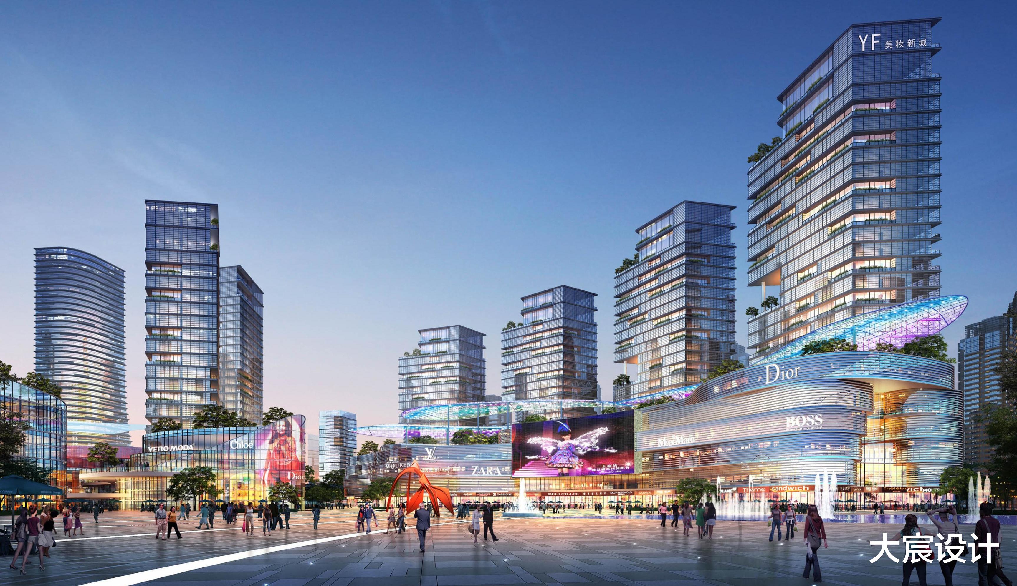 衬衫|大宸设计：商业综合体设计·四会怡发美妆城