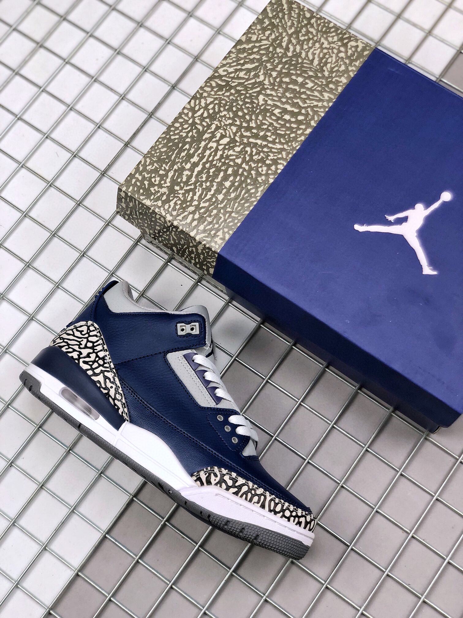 莆田鞋匠|Air Jordan 3 “Midnight Navy”午夜蓝