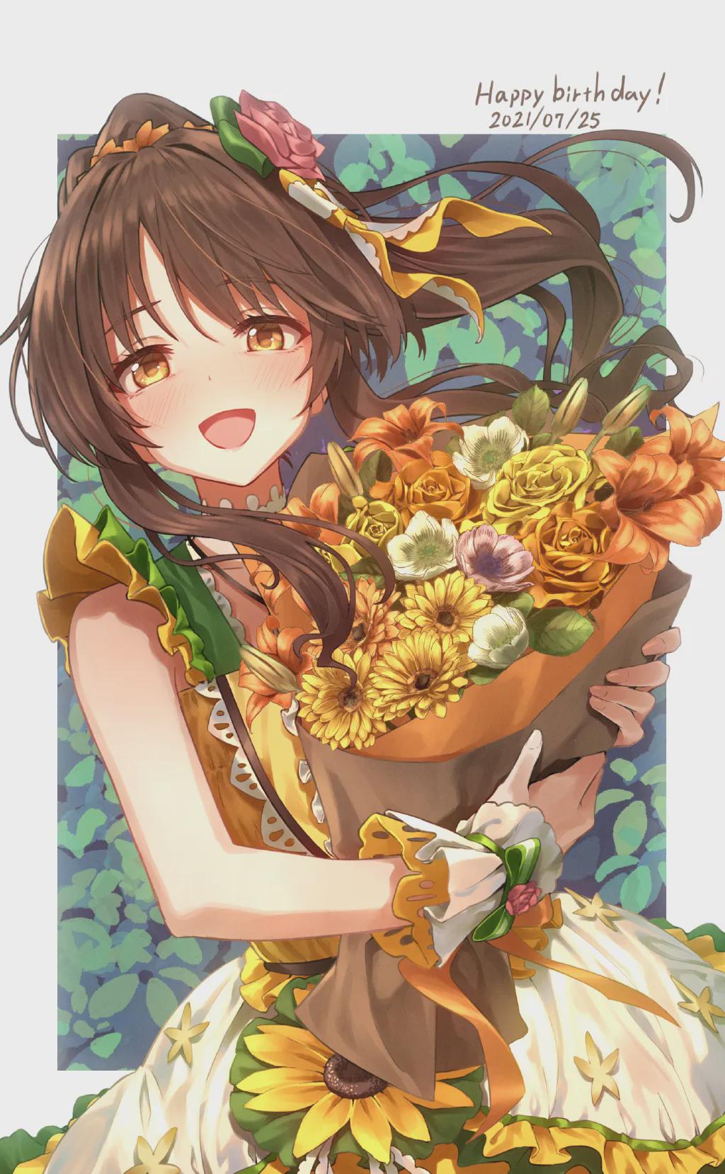 偶像大师 灰姑娘女孩|动漫美图：《偶像大师 灰姑娘女孩》高森蓝子
