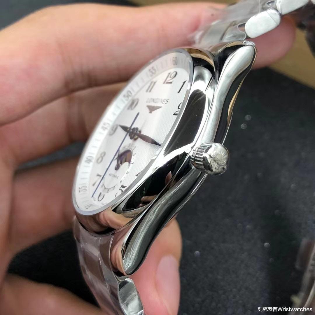 刻腕表者Wristwatches GF厂浪琴名匠系列月相腕表做工细节怎么样!